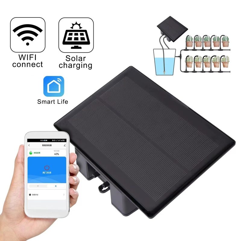 WIFI Solar Automatic Watering  - Smart Home Package recension och pris
