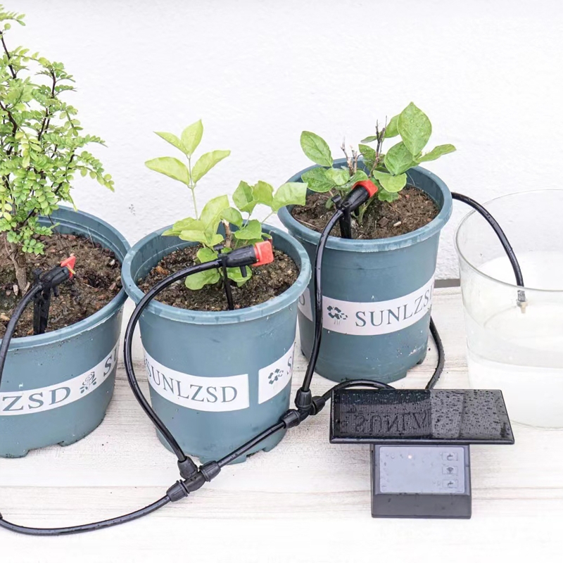 WIFI Solar Automatic Watering  - Smart Home Package recension och pris