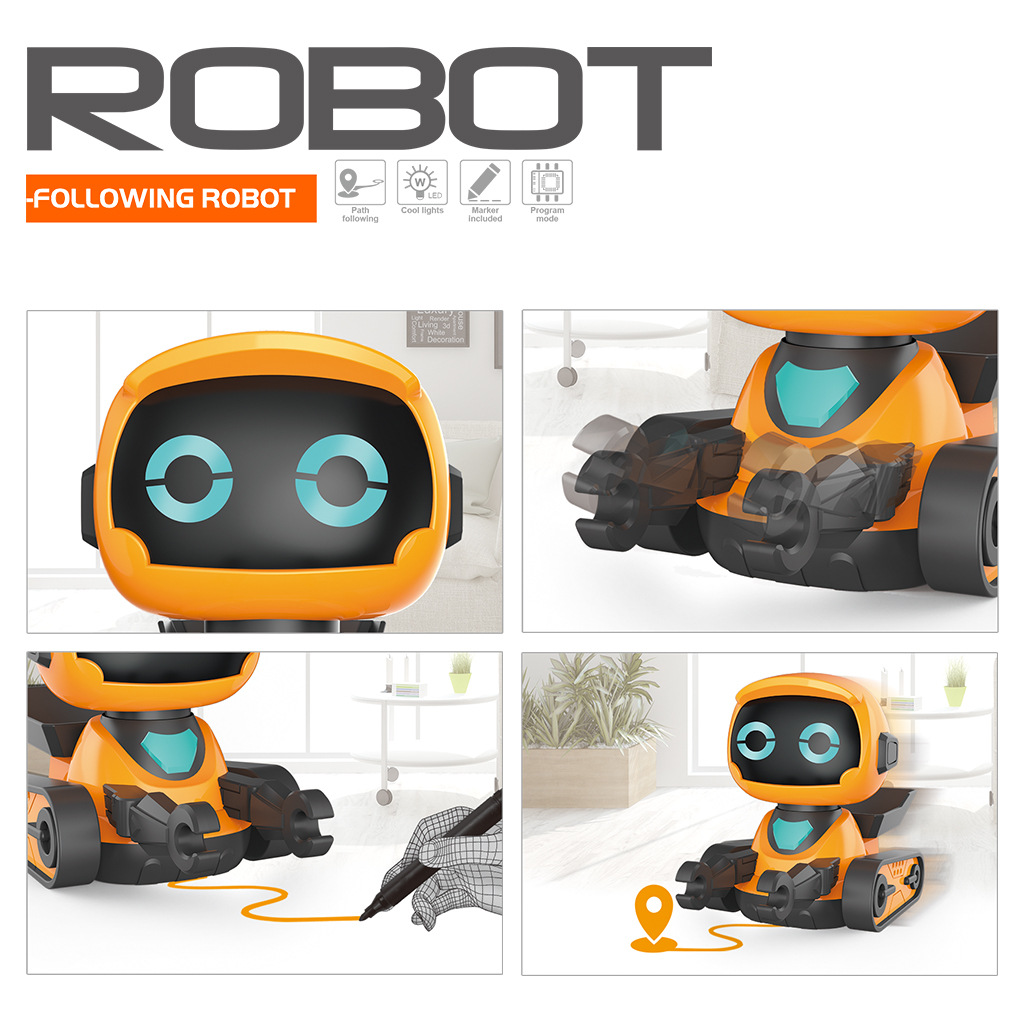 Line Following Smart Robot Ind - Smart Home Camera recension och pris