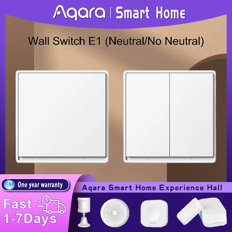Original Aqara Wall Switch E1  - Smart Home Yeelight recension och pris