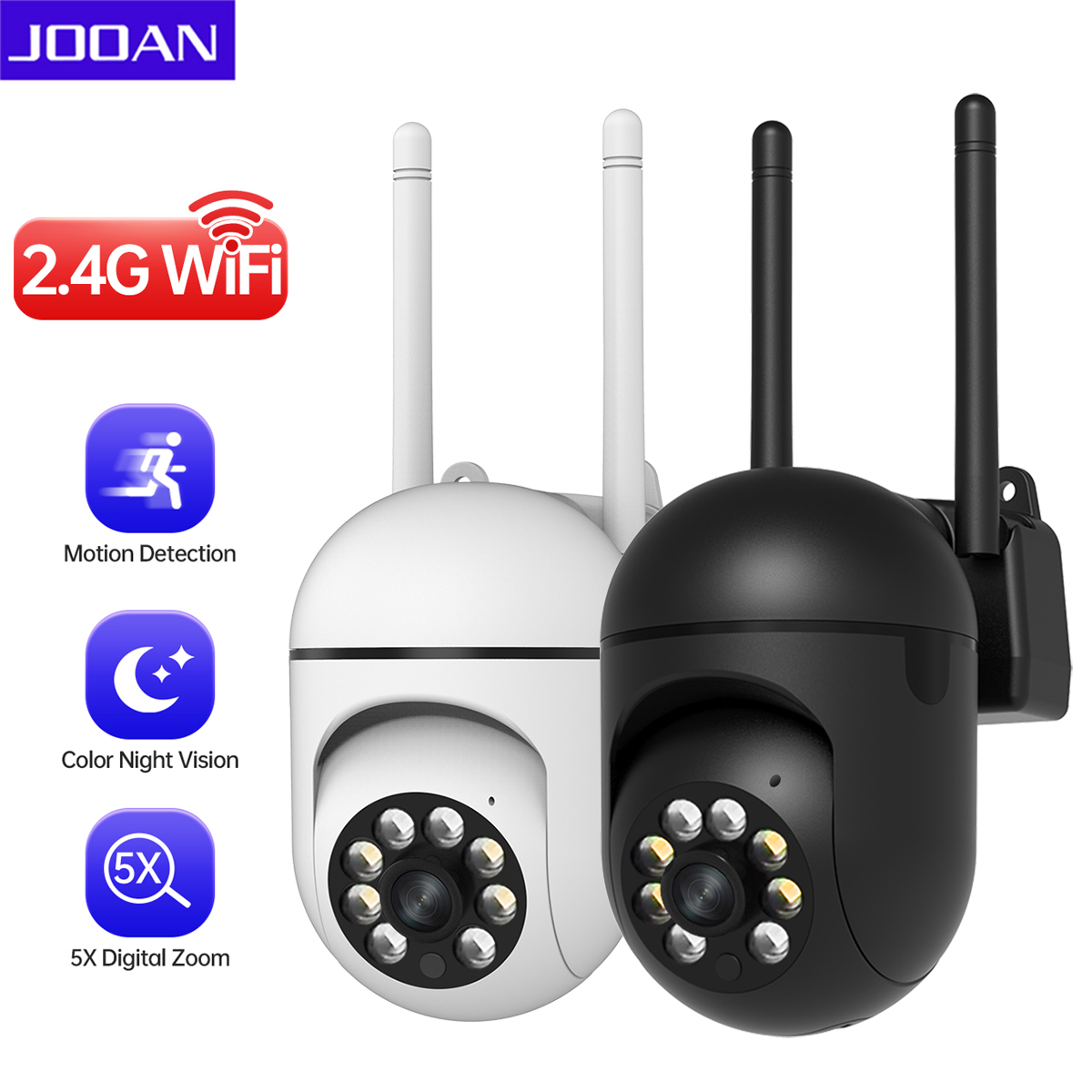 JOOAN 1296P PTZ IP Camera Smar - Smart Home Cctv Camera recension och pris