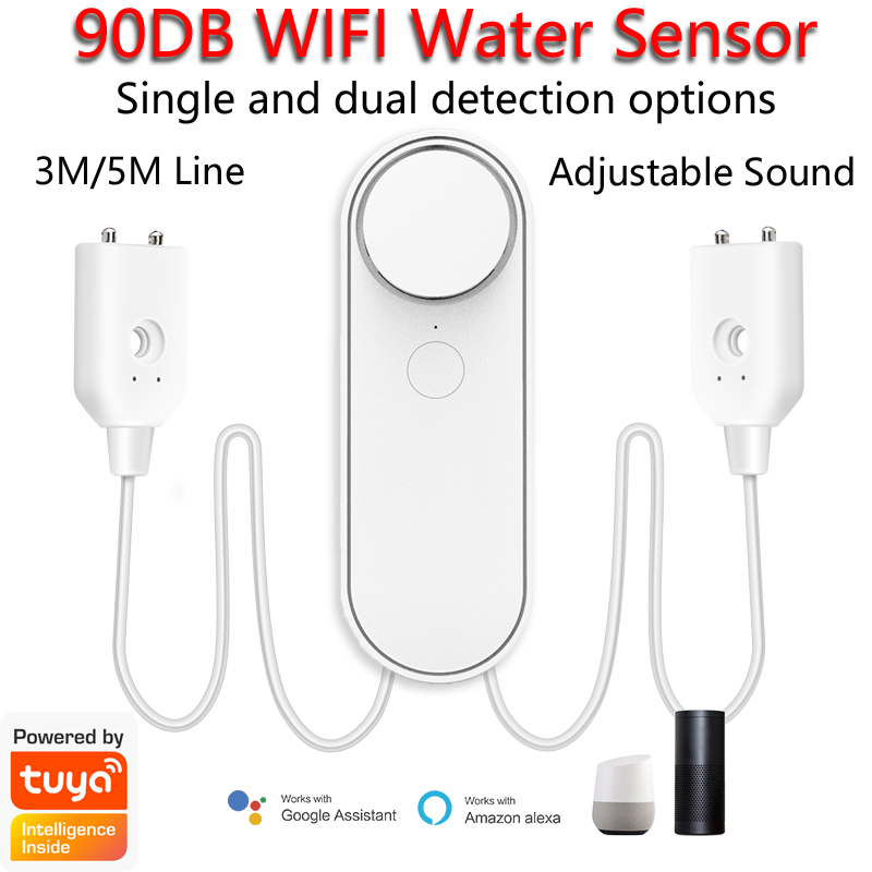 3M/5M WiFi Water Leak Detector - Wifi Water Sensor recension och pris
