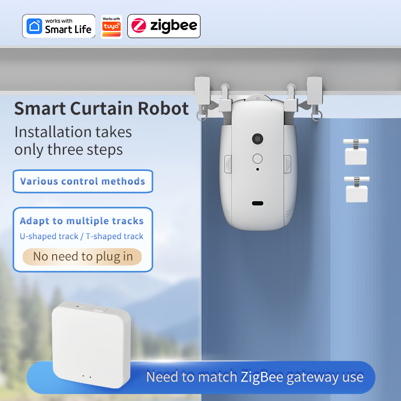 Zigbee Smart Curtain Driver Ro - Smart Home Button recension och pris