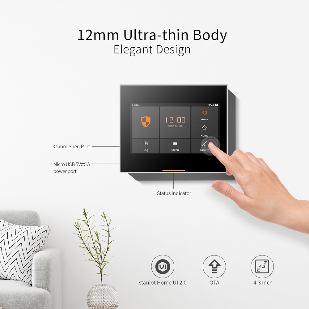 Staniot 433MHz Wireless Wifi 4 - Smart Home Package recension och pris