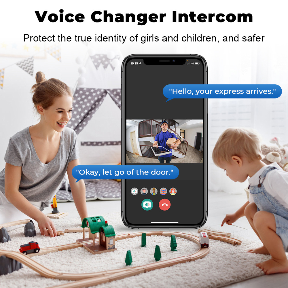 Tuya WiFi Video Doorbell Wirel - Smart Home Video Doorphone Ezviz recension och pris