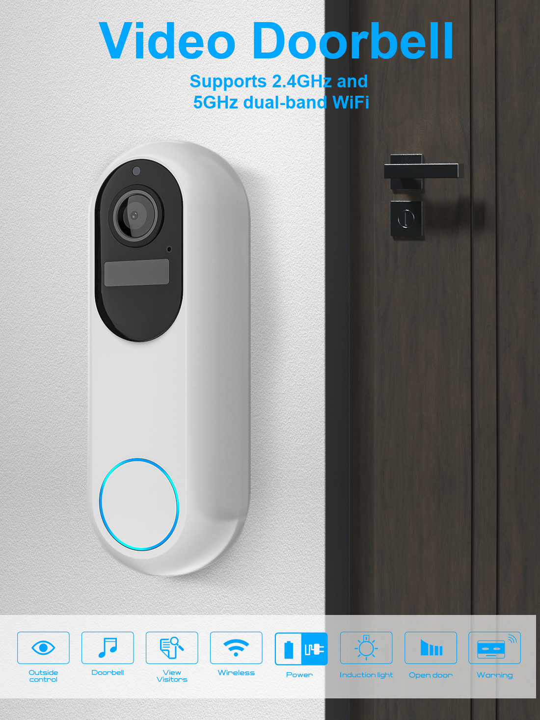 Tuya Smart Video Doorbell Wate - Smart Home Video Doorphone Ezviz recension och pris