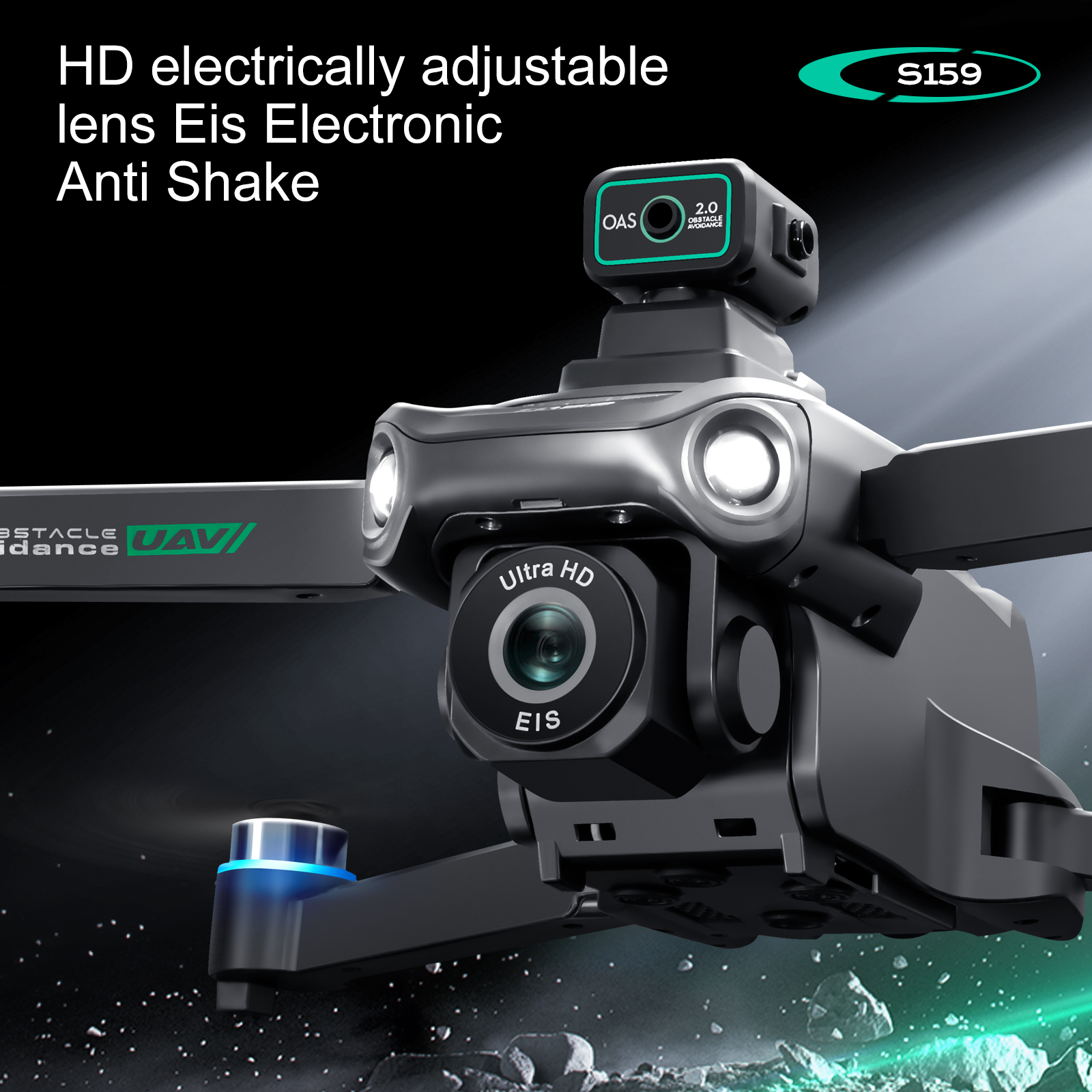 S159 GPS Drone 4K Profesional  - Smart Home Camera recension och pris