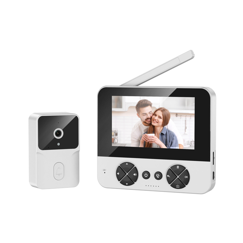4.3'' Night Vision Video Doorb - Smart Home Video Doorbell recension och pris