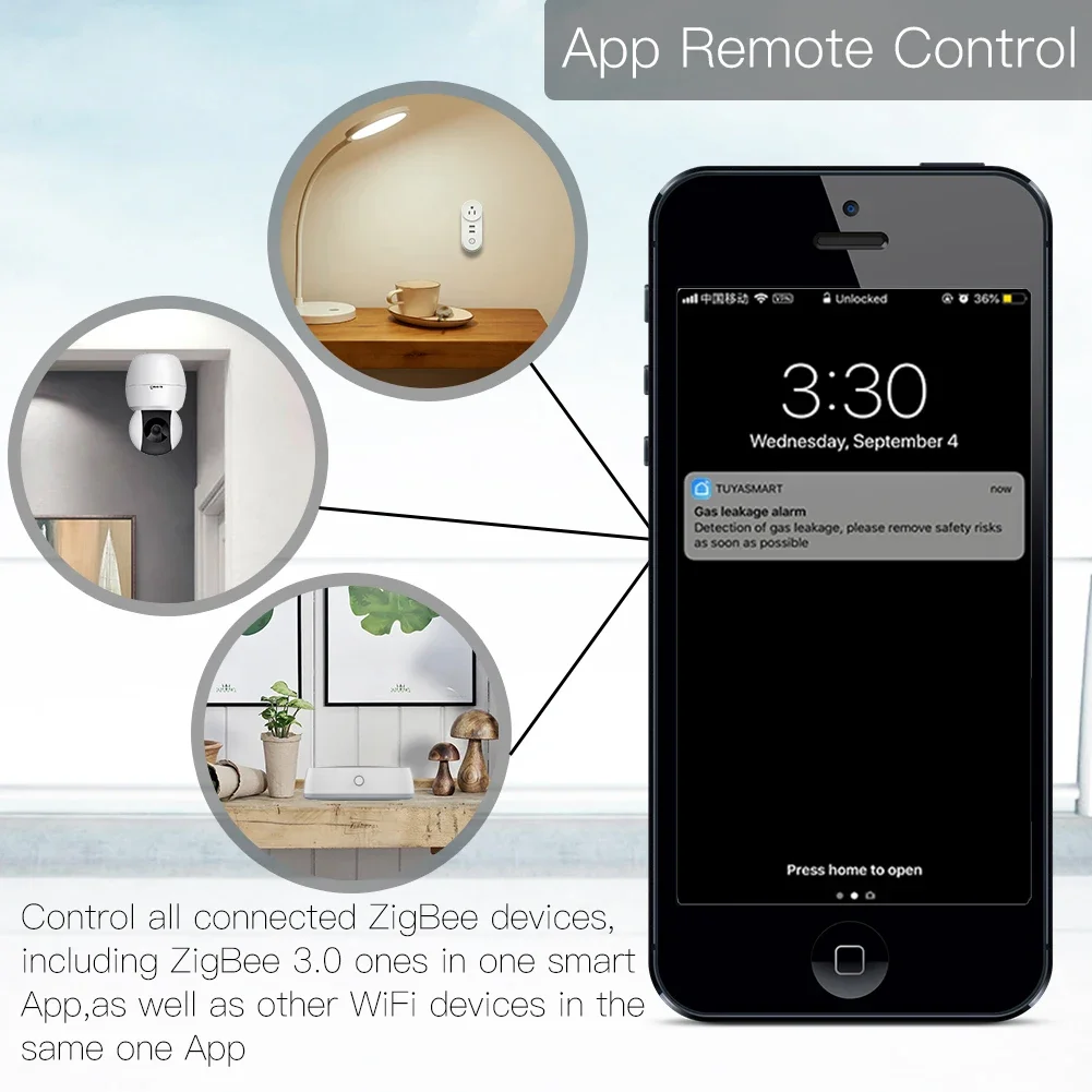 Tuya ZigBee 3.0 Smart Gateway  - Smart Home Ikea recension och pris