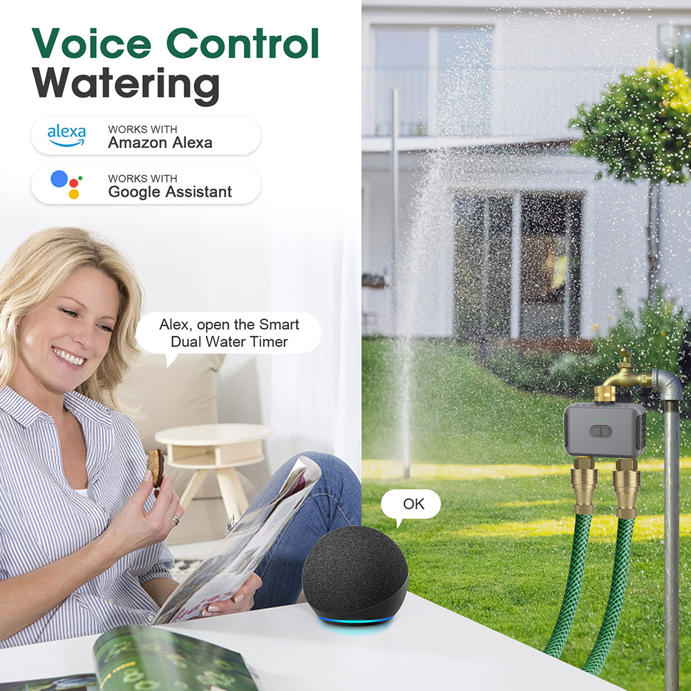Tuya 2 Zone Watering Timer Gar - Smart Home Ikea recension och pris