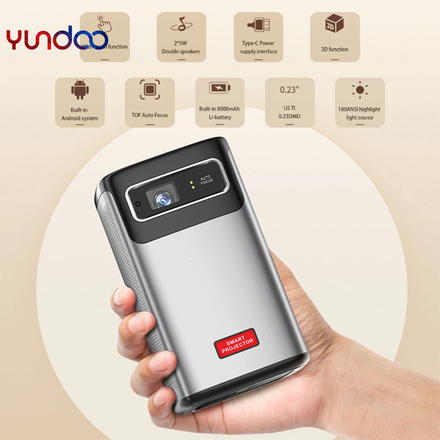 2026 YUNDOO Newest 4K 3D Andro - Smart Home For Pc recension och pris