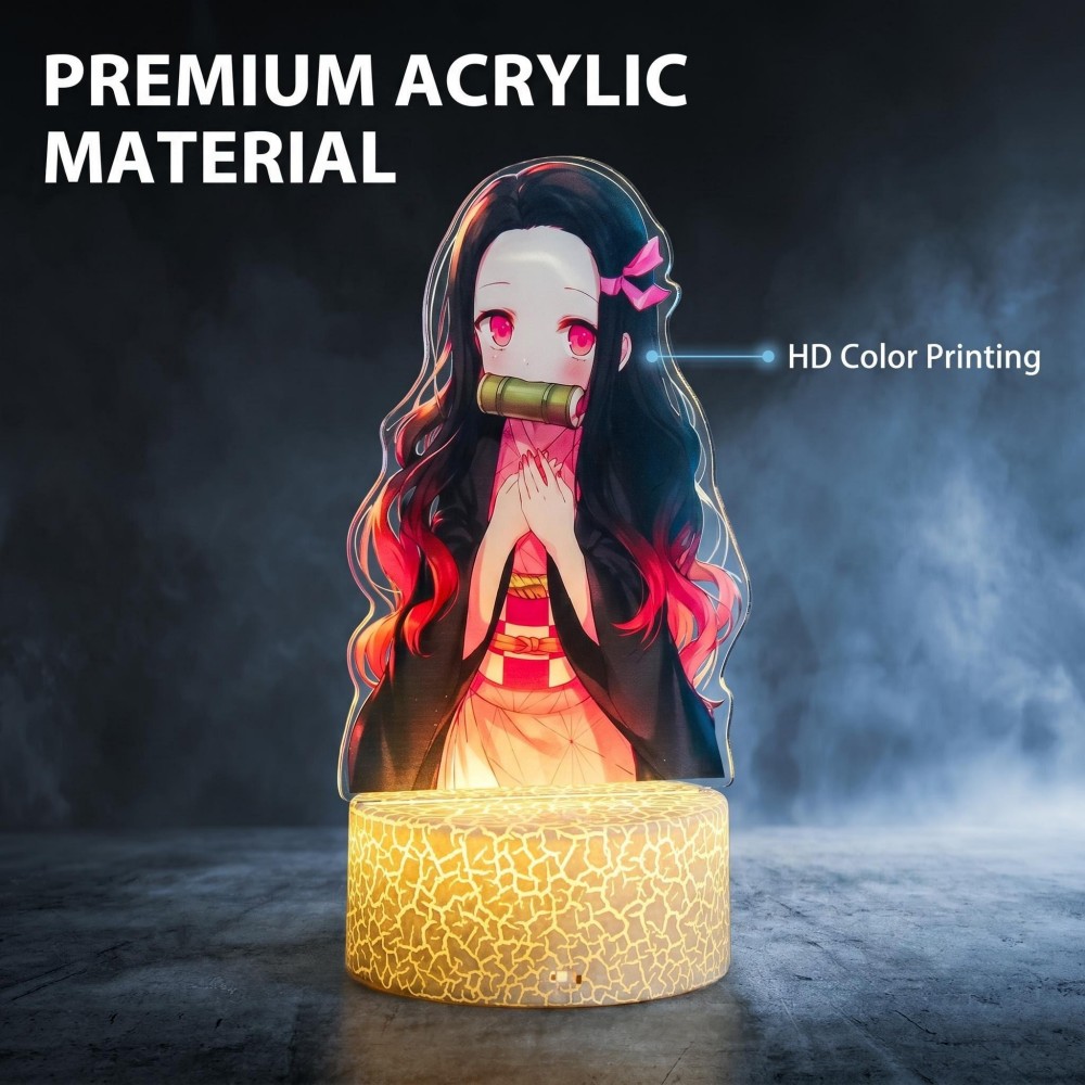 Anime Figure Tanjiro Merch 3D  - Smart Home Decor recension och pris