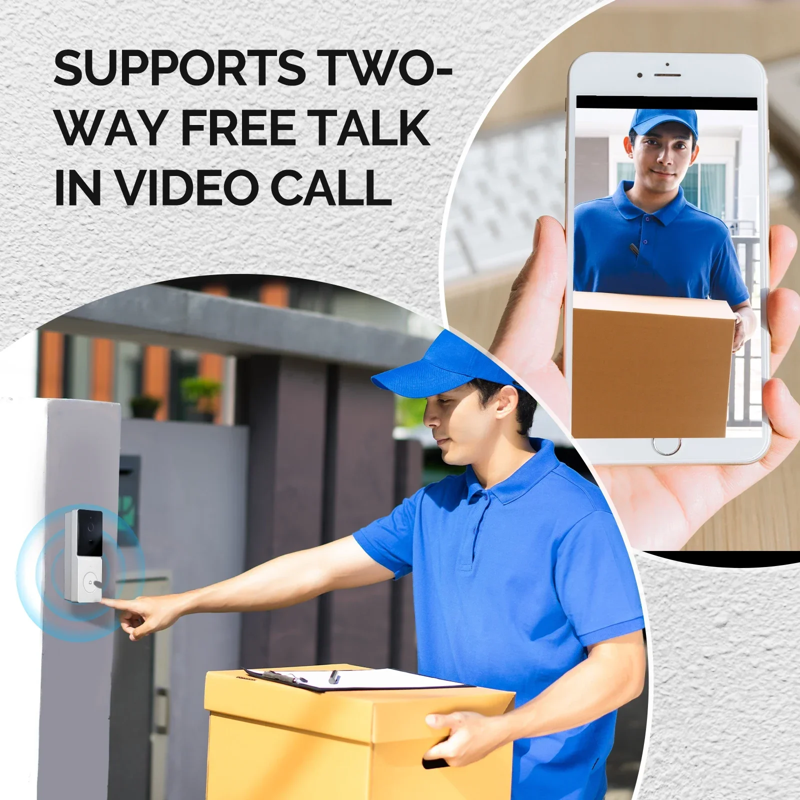 MOES Tuya Smart WiFi Video Doo - Smart Home Video Doorphone Ezviz recension och pris